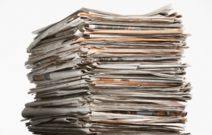 A pile of papers